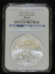 2010 Ms 69 Early Release Ngc Certified American Silver Eagle Silver photo 2