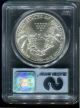 2001 Collectors Universe Gem Uncirculated Silver Eagle Wtc Ground Zero Recovery Silver photo 1