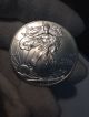 2013 American Eagle Silver Dollar 1 Oz.  999 Uncirculated Silver photo 2