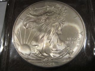 2009 1 Oz Silver American Eagle (brilliant Uncirculated) photo