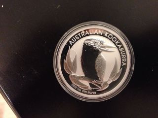 2012 Australian Kookaburra 1 Oz.  Silver.  999 photo