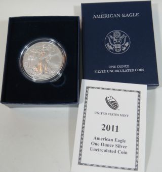 2011 - W American Silver Eagle 
