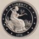 George T.  Morgan $100 Union 1876 Proposed Design 1.  5 Oz Silver Gem Proof Silver photo 1