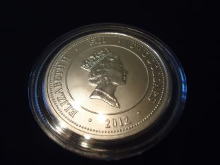 2012 Fiji Taku $2 Two Dollar.  999 Fine Silver 1oz Coin In Airtite photo