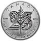 2013 1 Oz Silver Canadian Maple Leaf - 25th Anniversary Silver photo 1