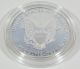 2013 - W American Proof Silver Eagle Us Coin + One Ounce Silver 99.  9% Silver photo 2