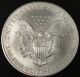 1995 American Silver Eagle Bullion Coin Key Date Choice Gem Bu Nr Silver photo 2