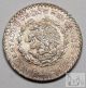 1963 Unc Toned Mexico 10% Silver Un 1 Peso.  0514 Asw Mexico photo 1