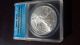 2010 Anacs American Silver Eagle Ase Ms70 25th Anniversary First Strike Nr Silver photo 2