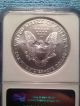 2005 First Strikes Silver Eagle Ms69 Ngc Graded Red Label Silver photo 3