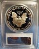 1990 - S Silver American Eagle Proof Pcgs Pr70 Dcam Perfection Silver photo 1