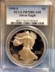 1990 - S Silver American Eagle Proof Pcgs Pr70 Dcam Perfection Silver photo 2