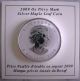 2009 Reverse Proof Silver Maple Leaf - Limited Mintage - Ox Privy Mark - Canada Silver photo 1