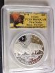 2014 - The Bison - The Fight - Pcgs Pf69dcam Silver Proof Coins: Canada photo 6