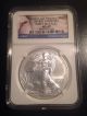 Two 2x 2014 S 1 Oz Silver American Eagle Ngc Ms 69 Early Release Silver photo 2