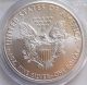 2010 $1 American 1 Oz 999 Silver Eagle Coin Pcgs Ms70 First Strike Ms 70 Bu+ Silver photo 2