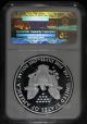 2012 - W (proof) Silver American Eagle Pf - 70 Ucam Ngc Early Releases Silver photo 1
