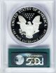 1987 - S $1 1 Oz.  Silver Proof American Silver Eagle.  Doily Slab Pr70 Dcam Silver photo 1