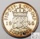 1946 Great Britain Au 6 Six Pence 50% Silver.  0455 Asw C52 UK (Great Britain) photo 1