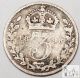 1898 Great Britain Good 3 Three Pence 92.  5% Silver.  0420 Asw C66 UK (Great Britain) photo 1