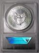 2013 Silver Eagle Anacs Ms70 Perfect Grade First Day Issue Silver Coin Ede4 - 10 Silver photo 4