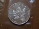 2000 1 Oz Silver Canadian Maple Leaf Coin - Fireworks Privy - Rcm Silver photo 1