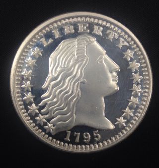 Liberty - Silver Coin - 2 Troy Oz - 1795 photo