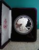 1986 - S 1 Oz Proof Silver American Eagle With Inside & Outer Boxes & Silver photo 5