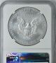 2011 One Oz Silver Dollar American Eagle Ngc Ms 69 Early Release Near Perfect Silver photo 1