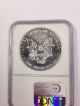 1989 American Silver Eagle $1.  1oz.  Silver Ngc Ms - 69 Silver photo 3
