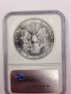 1987 American Silver Eagle $1.  1oz.  Silver Ngc Ms - 69 Silver photo 2