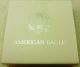 1999 American Silver Eagle In Issued Case & Box Cover,  Coin Silver photo 2