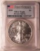 2010 Silver American Eagle Ms70 Pcgs Flag Label First Srike (wow No Garbage Here Silver photo 2