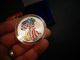 2000 Full Colorized American Silver Eagle 1 Troy Oz,  1 Dollar Coin Bu.  999 342 Silver photo 7
