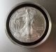 2011 American Eagle Silver Dollar,  25th Anniversary,  Brilliant Uncirculated Silver photo 4