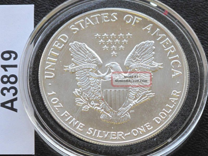 1992 Walking Liberty American Silver Eagle Dollar A3819 1992-walking-liberty-american-silver-eagle-dollar-a3819