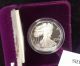 1986 - S Proof American Silver Eagle - 1 Troy Oz. .  999 Fine First Year Proof Silver photo 1