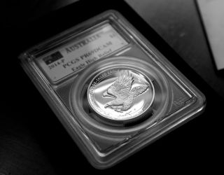 2014 1 Oz Perth Pr69dcam Wedge Tail Silver Eagle High Relief Coin Mercanti photo