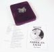 1993 P Silver American Eagle Proof Deep Cameo Dcam Bullion Purple Box Coin Silver photo 2