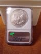 2008 W,  Reverse Of 2007,  $1 American Silver Eagle,  Ngc Ms - 70,  Early Releases Silver photo 3