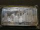 10 Oz Silver Bar Wall Street Discontinued Twin Towers Fine Silver.  999 Silver photo 2