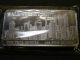 10 Oz Silver Bar Wall Street Discontinued Twin Towers Fine Silver.  999 Silver photo 3