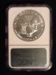 Lacc 1993 Silver American Eagle Ngc Ms 69 Silver photo 1
