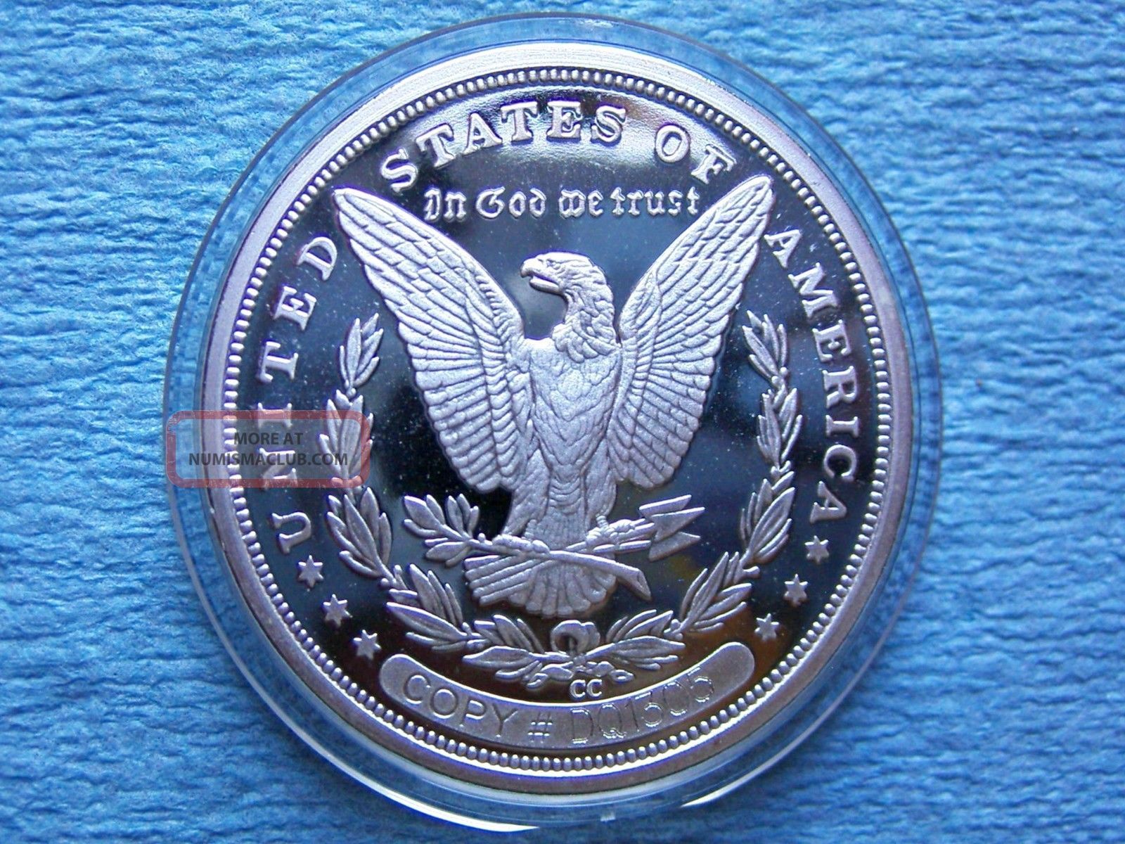 1889cc Carson City Silver Dollar " Rare " 1 - Ounce Proof Morgan Style