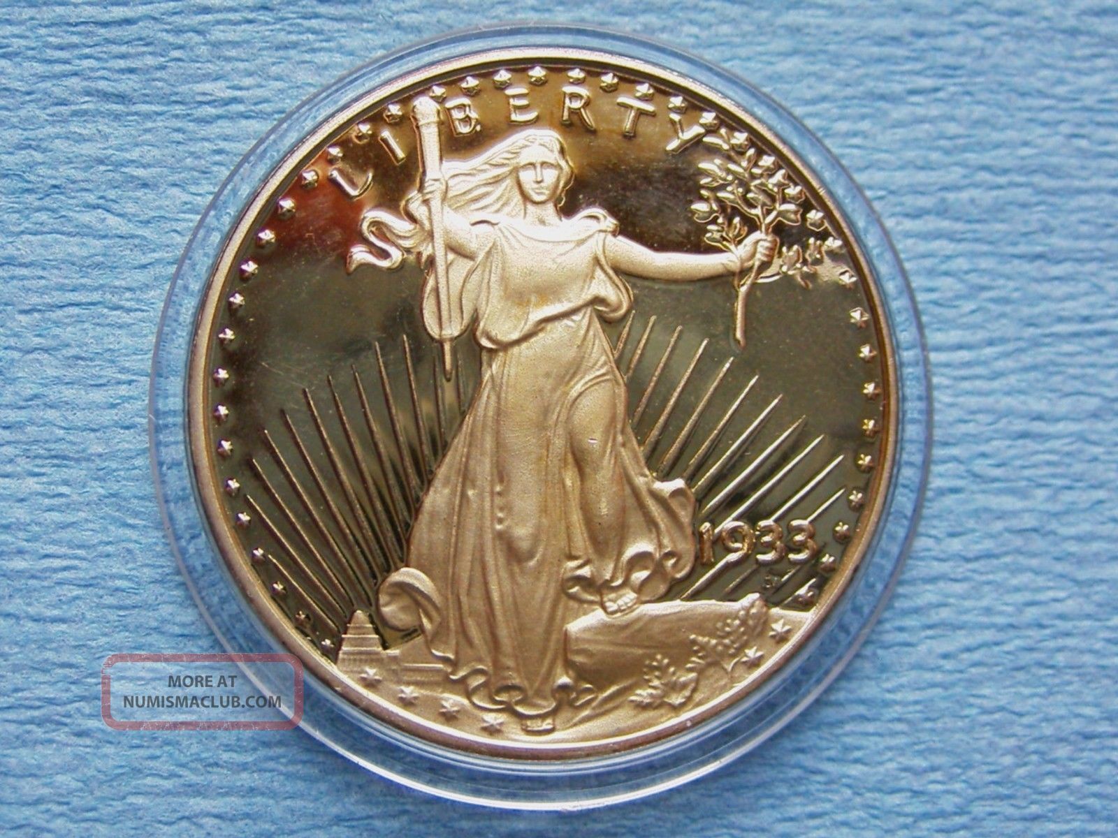 1933 St. Gaudens 20 Gold Double Eagle " Rare " 1 Ounce Usa Coin Rarities Nr