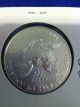 2009 Eagle 1oz Fine Silver - $1 One Dollar Coin In Pkg. Silver photo 2