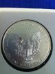 2009 Eagle 1oz Fine Silver - $1 One Dollar Coin In Pkg. Silver photo 3