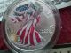 1oz American Eagle.  999 Silver Dollar 1999 Colorized In Case W/ Certificate Silver photo 3