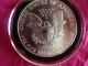 1996 American Silver Eagle,  Key Date Coin,  Brilliant Uncirculated Silver photo 1