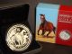 2014 - 5 Oz Australian Lunar Year Of The Horse Bullion Proof Silver Coin Australia photo 3